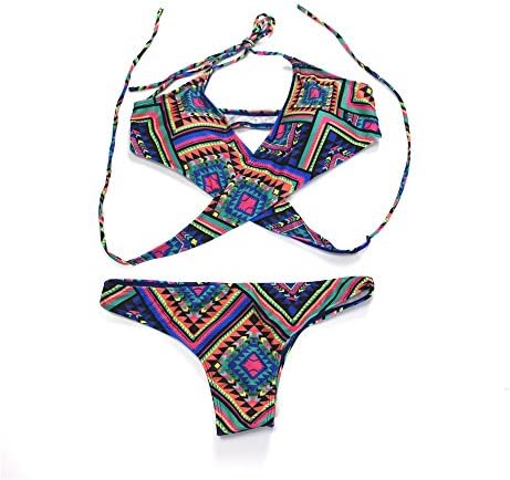 fairy maker Women Retro style stripe Swimsuit Two piece swimwear Sexy Bikinis