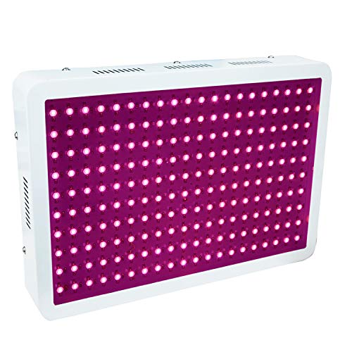 200X10W 2000W Full Spectrum LED Grow Light,100-265V Input,Special Design for Indoor Growing Herbs and Plants (200x10W Grow Light)