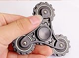 DKmagic Fashion Novelty Tri Fidget Hand Spinner Triangle Alloy Finger Toy 2017 - Perfect For ADD, ADHD, Anxiety, and Autism Adult Children (B)