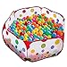 KUUQA Kids Ball Pit Pool Play Tent with Zippered Storage Bag for Toddlers, Pets 3.28Ft (Balls not Included) primary