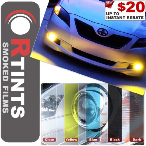 Fog Light Tint BMW 3 Series Convertible / Coupe E46 323ci 328ci 325ci 330ci Coupe 2000 2001 2002 2003 - Blackout Smoke