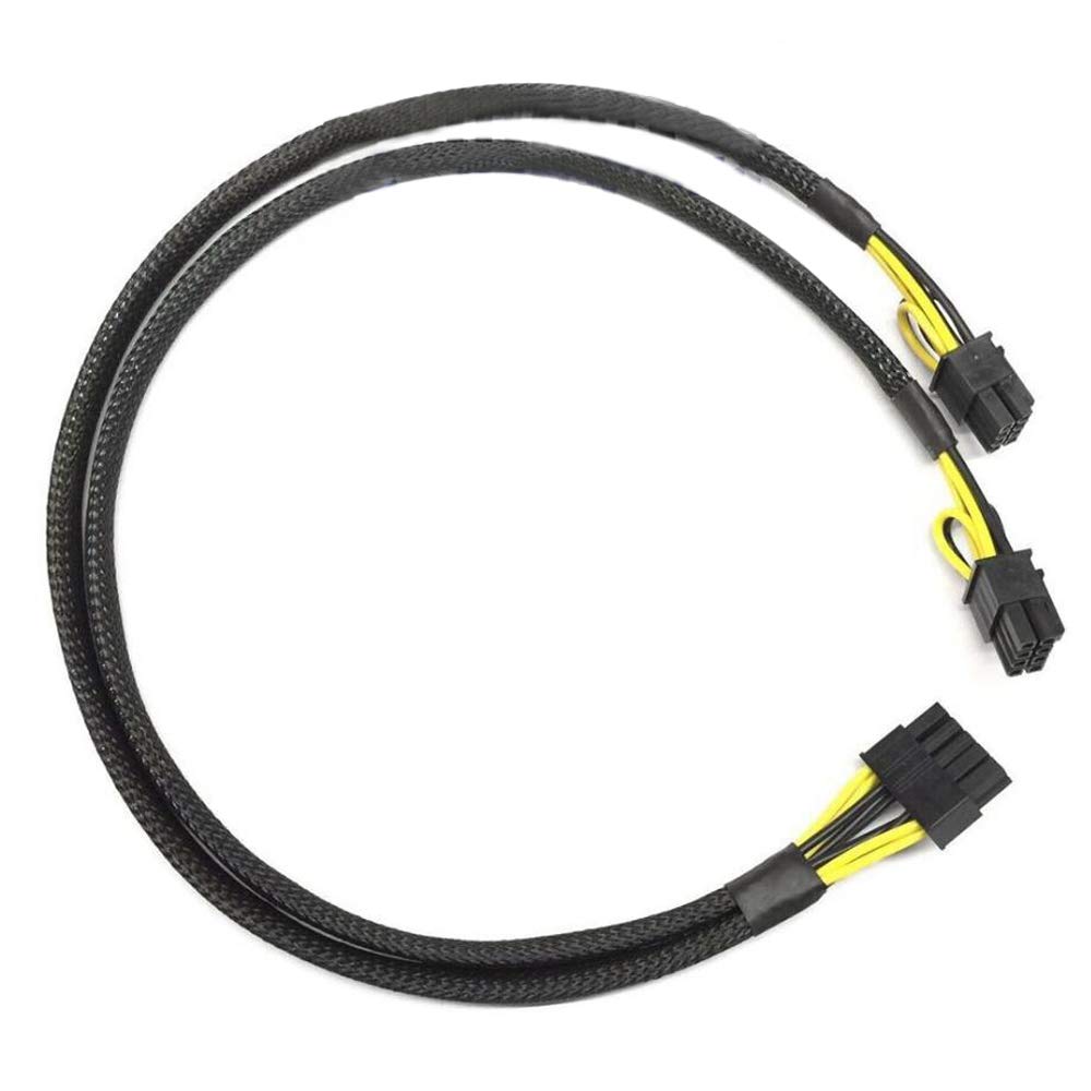 Zahara 50cm Power Cable for HP ProLiant DL580 G7 DL380 G6 and GPU 10 Pin to 8 + 8 Pin