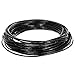 2mm Genuine Round Leather Cord Strips for Bracelets, Necklaces, Beading, and Other Jewelry Making – 10 Yards / 9.1 Meters – Black