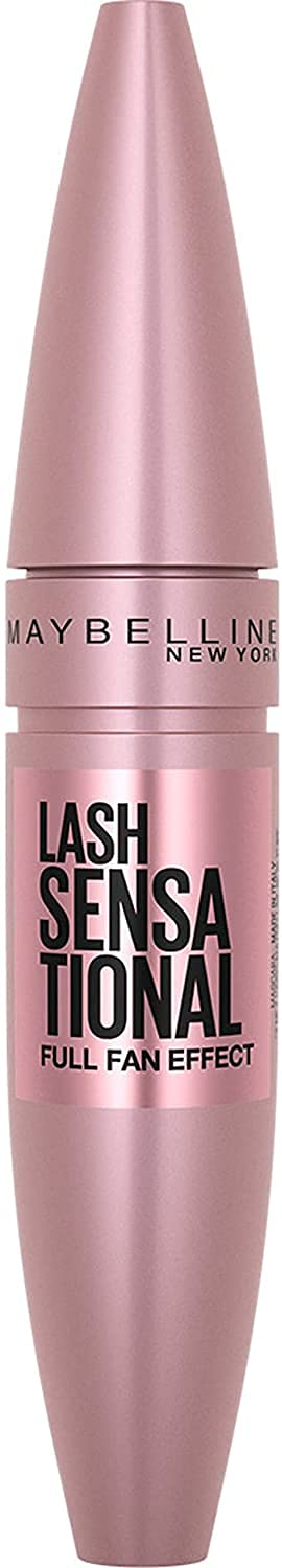 Maybelline New York sensational volume mascara eyelashes, fan effect Black Black