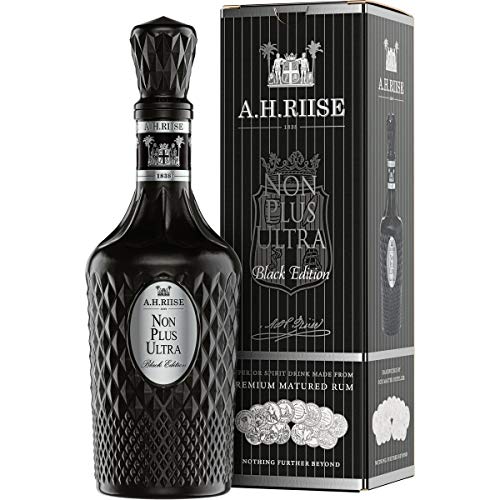 A.H. RIISE - NON PLUS ULTRA Black Edition RUM - 700ml - BOX - DE