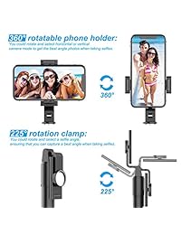 Selfie - Trípode con mando a distancia inalámbrico Bluetooth, palo selfie extensible 3 en 1 con trípode para iPhone X XR XS MAX 7 8 Plus, Galaxy S9 Plus S8 Plus Note8