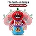 Womdee Stuffed Tumbler Toy, Kawaii Stress Relieve Tomato for Adults Kids Gift & Red Standing Vegetable Plush Doll for Home Bedroom Interior Decor, 11inch