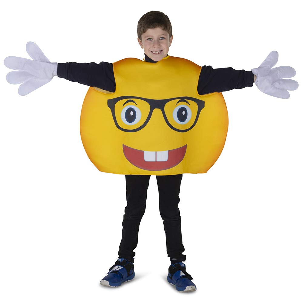 Dress Up America Smiling Glasses Emoticon Costume For Kids- Happy Faces Accessories For Kids