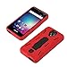 BLU R1 HD 2016 (R0010UU) case, {NFW} Premium Rugged Tough Hybrid Dual Layer Heavy Duty Kickstand Case Cover for BLU R1 HD (R0010UU)(HVD Black)
