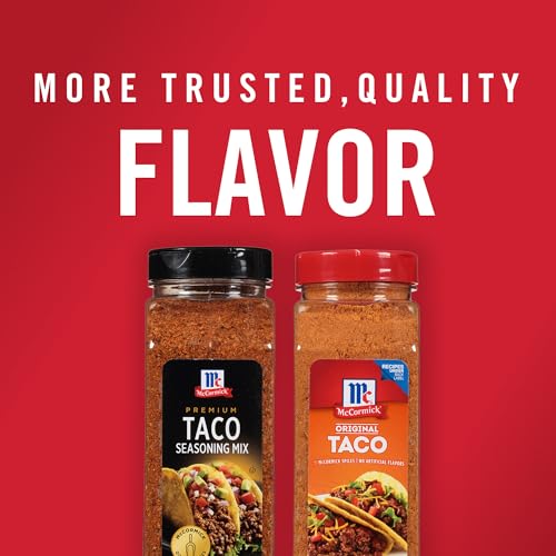 MCCORMICK PREMIUM TACO SEASONING MIX, 24 OZ