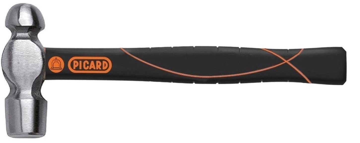 RUTHE 3013601719 - Martillo de cerrajero con Mango de fibra de vidrio (410 g)