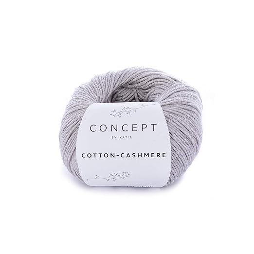 Katia Cotton-Cashmere - Farbe: Piedra (56) - 50 g / ca. 155 m Wolle