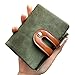 Womens Wallets Small Rfid Ladies Bifold Wallet With Zipper Coin Pocket,Mini Purse Soft Compact Thin (green)