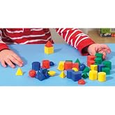 Didax Geometric Solids, 1 inch, 40 Pieces