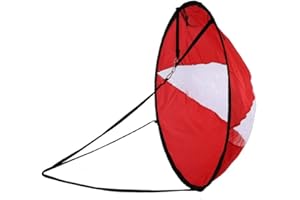 Daxin Foldable Kayak Sails Airkayaks Foldable Kayak Wind Sails for Surfing, Boating