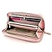 Women Leather Wallets to Organize Your Cash, Passport, Card, and Phone with Removable Wristlet Strap