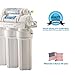 AquaLutio, Premium 5-Stage Reverse Osmosis Filtration Home System For Clean And Healthy Drinking Water Filter System 75 GPD, RO Water Filter System Under Sink & Designer Faucet - Easy Instructions