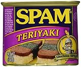 Spam, Teriyaki Flavored, 12oz Can (Pack of 6)