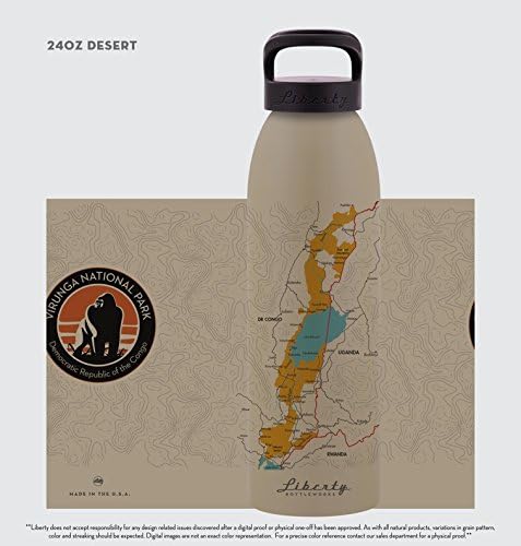 Official Virunga National Park Water Bottle