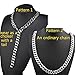 Cuban Link Chain Adjustable Choker with tail Hip Hop Miami 15mm Big Stainless Steel Curb Rapper Necklace for Men