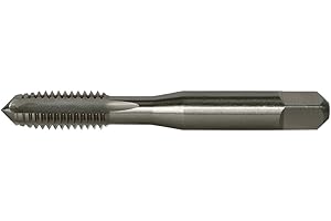 VERMONT TAP & DIE Hand Tap, Taper, 12-28, Bright, 4 Flt