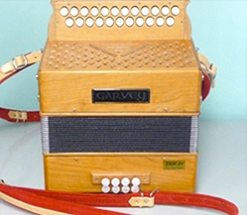 Garvey TAM 2 23 Button Bass Accordion (Key of B/C) - Tipo A Mano Reeds - Includes Shoulder Straps - Thumbnail 2