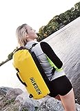 30 L Waterproof Backpack - Compression Backpack for Canoeing, Camping, Travelling, Kayaking, Boating, Hiking