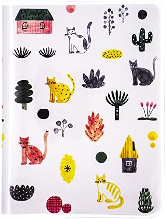 Pocket Planner Daily Weekly and Monthly Agenda Calendar Schedule Organizer and Journal Notebook, To Do List Book, Floral Pattern, Non Dated , 4.1" x 5.5"(Cat 2)