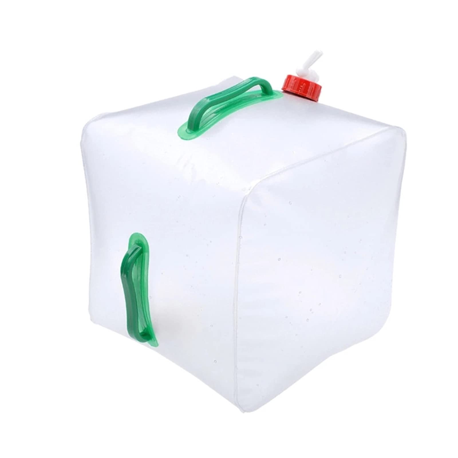 TSLBW 10L/20L Water Containers Collapsible Tap Desktop Dispenser Folding Water Carrier Transparent Lightweight Portable Water Tank Camping Storage Carrier for Outdoor Camping Emergency Picnic Hiking