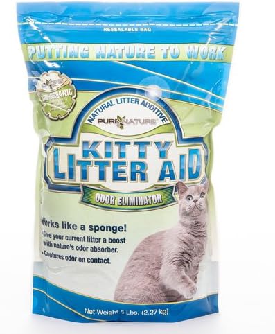 Pure Nature Pets Kitty Litter Aid Deodorizer, 5-Pound