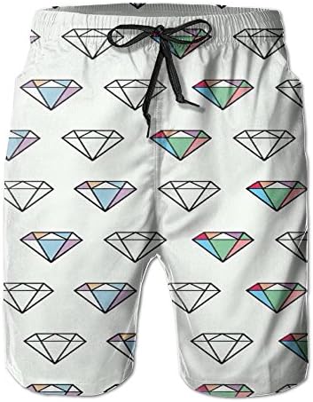 Diamond Summer Men Beach Walk Shorts