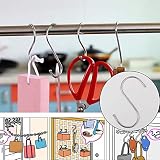Kuou 10 Pcs S Hooks 12cm Stainless Steel Heavy Duty Hanging Hooks view 5