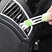 YISHARRY LI 10 Pcs Auto Detailing Brush Set for Cleaning Wheels, Interior, Exterior, Include 5 pcs Premium Detail Brush and 2 pcs Automotive Air Conditioner Cleaner and 3 pcs Double Wire Brush