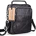 Jack&Chris®Men's Genuine Leather Messenger Cross Body Bag Sling Bag Small Bag,JN8801