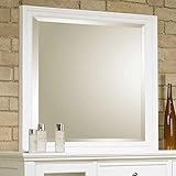 Coaster Home Furnishings Sandy Beach Vertical Dresser Mirror White