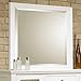 Coaster Home Furnishings Sandy Beach Vertical Dresser Mirror, White