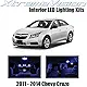 XtremeVision Chevy Cruze 2011-2014 (12 Pieces) Red Premium Interior LED Kit Package + Installation Tool
