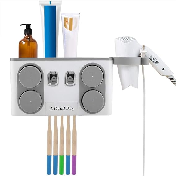 Dewin Badezimmer-Lagerregal - Home Badezimmer-Wandregal mit fünf