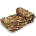 NINAT Desert Camo Netting Camouflage Net Military For Camping Hunting Shooting Sunscreen Nets 6.5x10ft,10x10ft,13x16.5ft,20x20ft