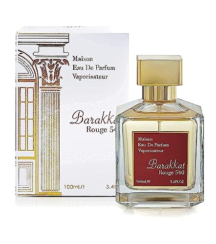 Barakkat Rouge 540 by Maison Alhambra for Women - 3.4 oz EDP Spray