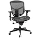 WorkPro Quantum 9000 Series Ergonomic Mid-Back Mesh/Mesh Chair, Black primary