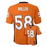 Outerstuff Von Miller Denver Broncos Youth NFL Mid Tier Jersey