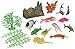 US Toy Assorted Ocean Animal and Plant Play (2-Pack of 20)