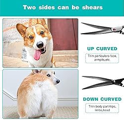 Dog Scissors for Grooming, INTINI 7.5 Inch Sharp