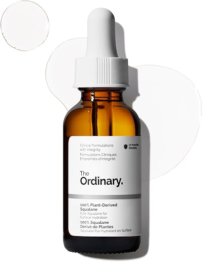The Ordinary 100% Plant Derived Squalane 30ml Lightweight Hydration Skin Hair