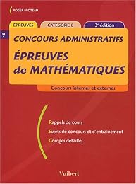 Épreuves de mathématiques