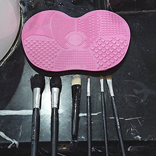 image for KEDSUM Silicone Makeup Brush Cleaning Mat, Makeup Brush Cleaner, Cosme