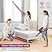 Cordless Vacuum, ONSON Cordless Stick Vacuum Cleaner, 20KPa Powerful Cleaning Lightweight 2 in 1 Handheld Vacuum with Rechargeable Lithium Ion Battery (Purple)