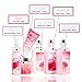 Pink Rose Bath and Body Home Spa Gift Set for Women, A Complete Aromatherapy and Skincare Pack for Relaxation in a Vintage Wood Crate, A Romantic Gift Idea for Her on Valentine's Day Under 30 Dollars