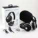 SoMi Bluetooth Headphones with Built-in Mic, Hi-Fi Stereo, Wireless Headphones Overhead Headset, On Ear, Adjustable, Foldable + Wired Mode, Black